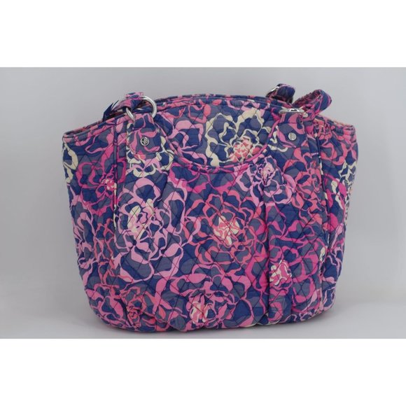 Vera Bradley Pink Catalina Satchel‎ Tote Bag - Picture 3 of 7